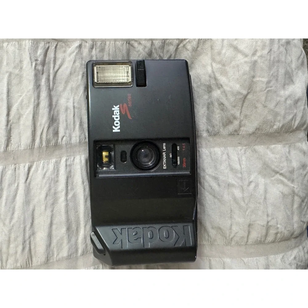 Kodak S300MD Autowind 35mm Film Camera Point & Shoot Tested Working‎
